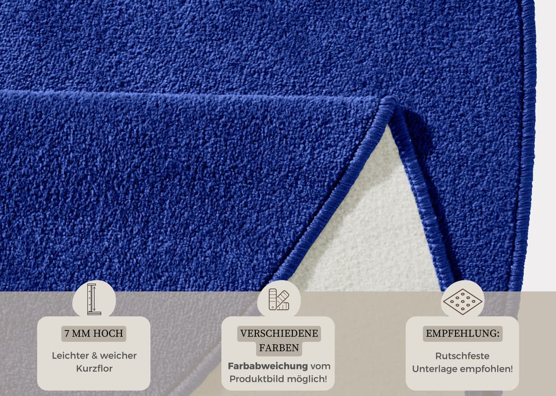 HANSE Home Teppich Fancy | Blau