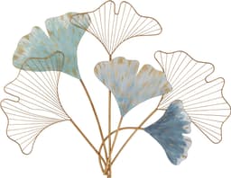 HOFMANN LIVING AND MORE Wanddekoobjekt Gingko | Gold