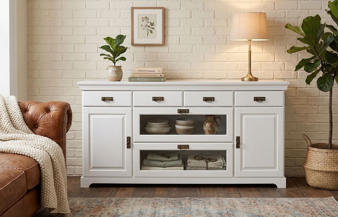 OTTO home Sideboard Rügen | Weiß