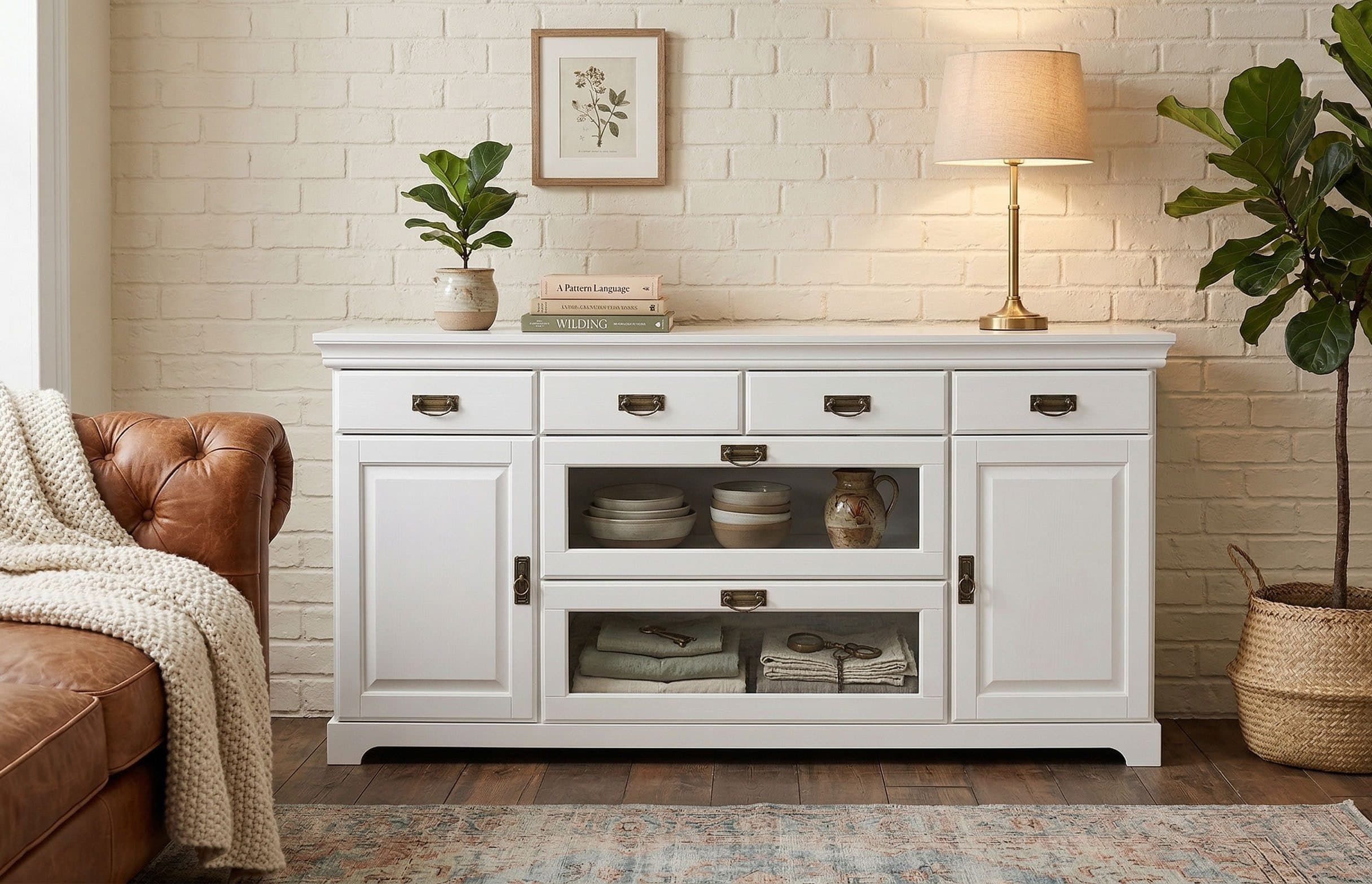 OTTO home Sideboard Rügen | Weiß