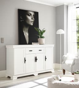 OTTO home Sideboard Royal | Weiß