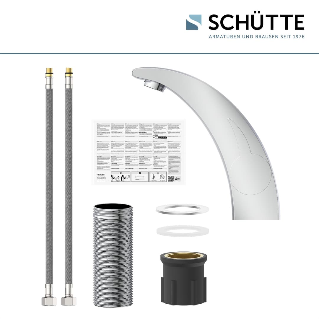 Schütte PANAMA Waschtischarmatur | Silber