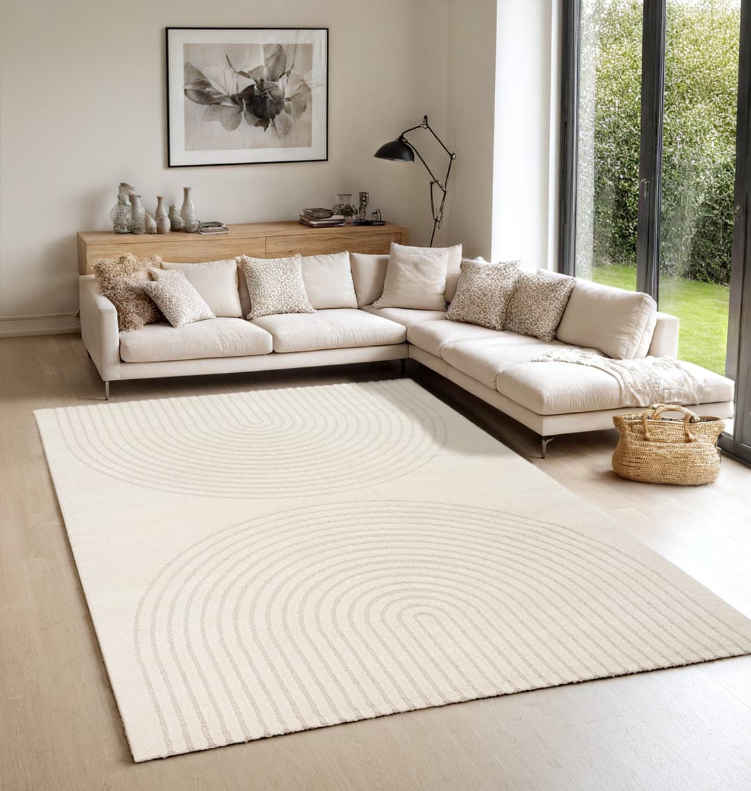 the carpet Teppich Elisa | Beige
