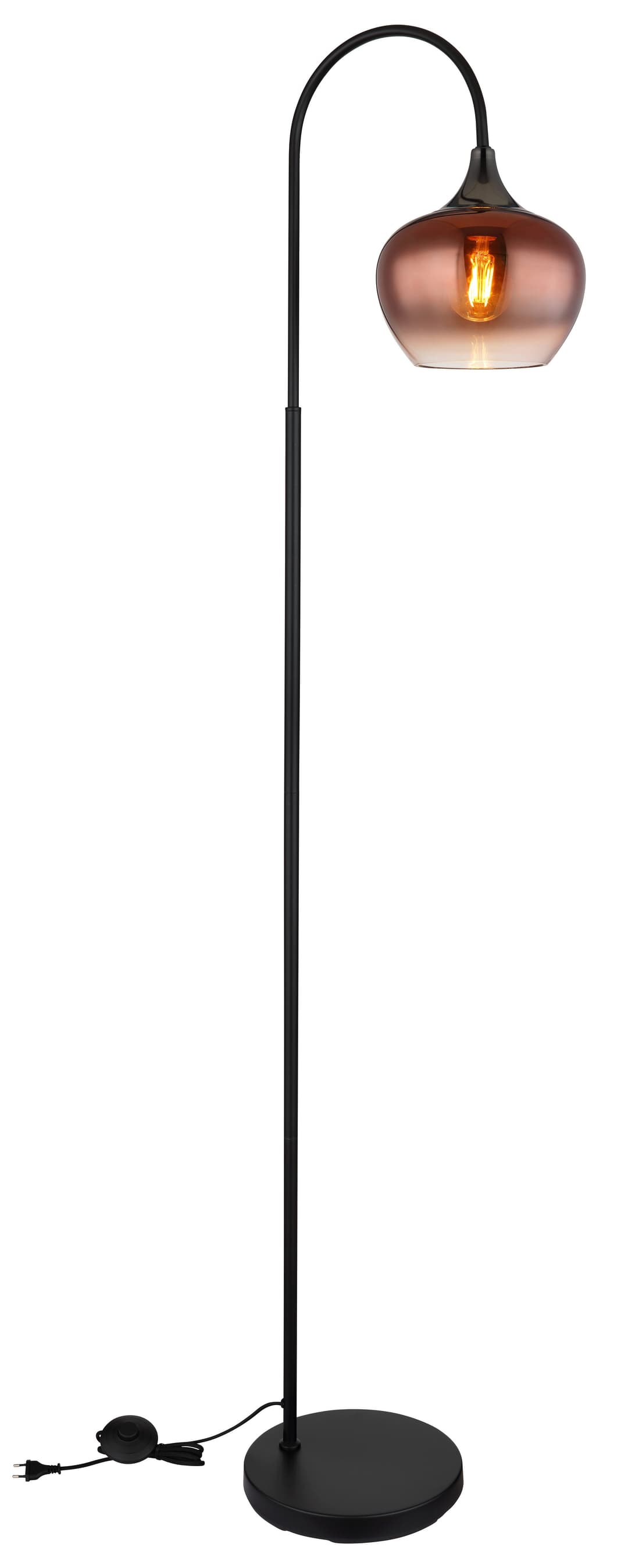 GLOBO LIGHTING Stehlampe MAXY | Kupfer