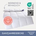 Excellent Daunenbettdecke + Federkissen Zürich | Weiß 3
