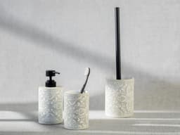 Wenko Ortezzano Badaccessoire-Set | Grau