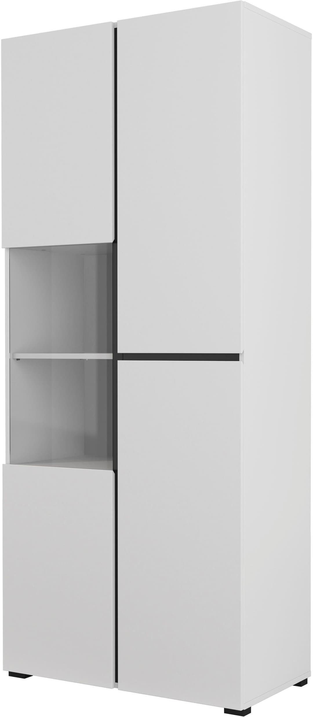 OTTO home Vitrine Cross | Weiß