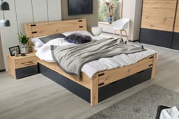 rauch Stauraumbett Birmingham | Holztöne