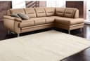 sit&more Ecksofa Mailand L-Form | Braun