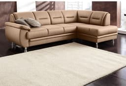 sit&more Ecksofa Mailand L-Form | Braun