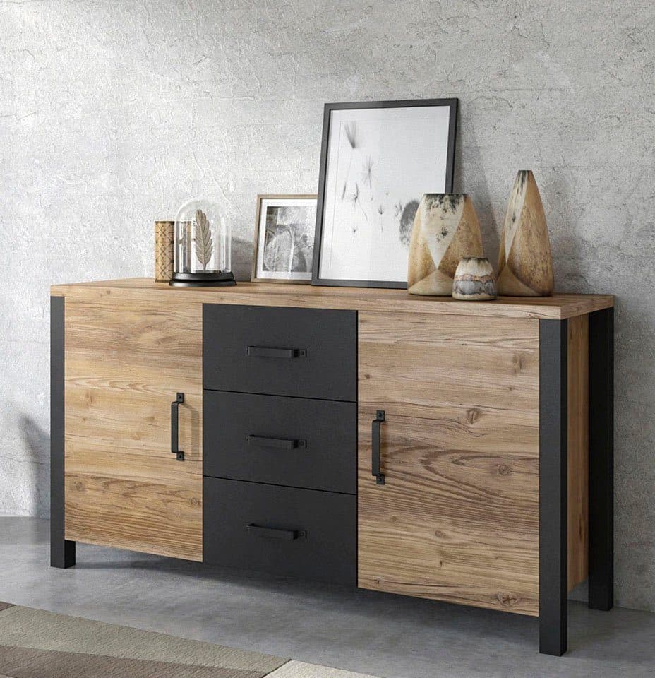 Home affaire Sideboard Olin WM | Holztöne