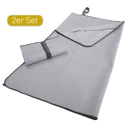 Dyckhoff Sporthandtuch Mikrofaser Sporttuch | Grau