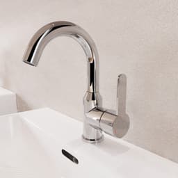welltime Waschtischarmatur Adria | Silber