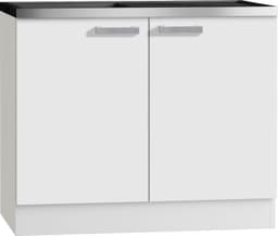 OPTIFIT Spülenschrank Odense | Weiß