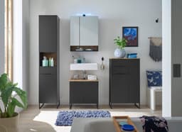 BASIC by Balculina Denver Waschbeckenunterschrank | Schwarz