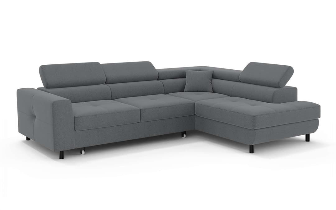 OTTO home Ecksofa AADEN Schlafsofa | Grau