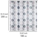WENKO Duschvorhang Pastell Dots | Mehrfarbig 4