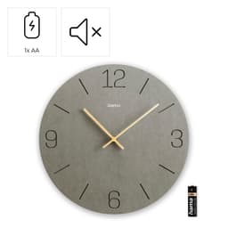 Hama Wanduhr Kreta | Grau