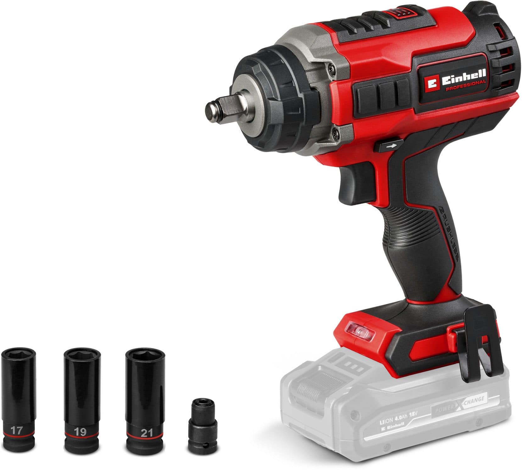 Einhell Akku-Schlagschrauber IMPAXXO 18/450 | Rot