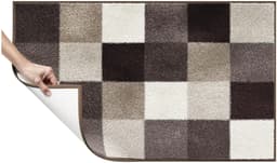 Grund Badematte Mosaik | Braun