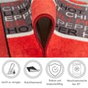 Andiamo Küchenläufer Hot Pepper | Rot 3