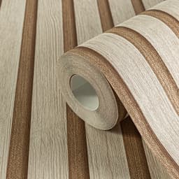 A.S. Création Vliestapete Holzpaneele | Beige