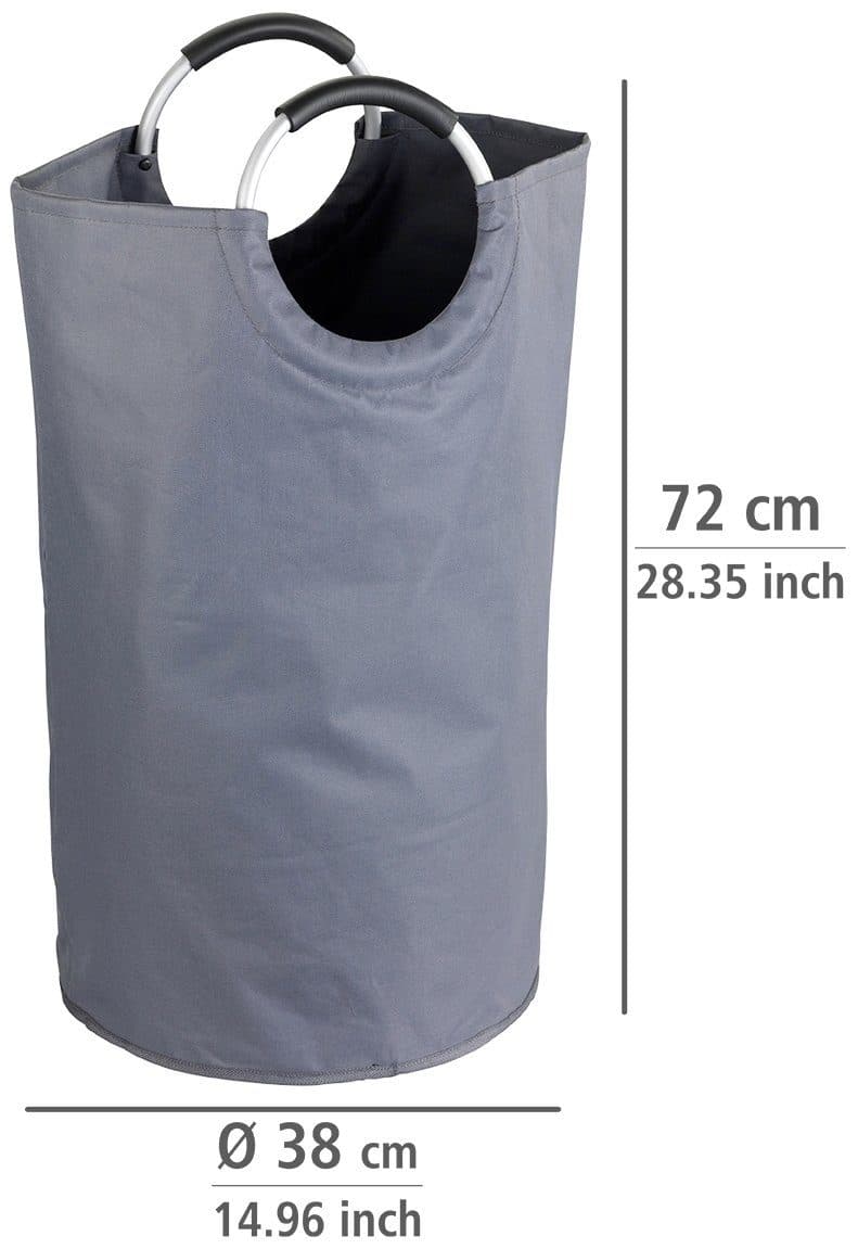 WENKO Wäschesack Jumbo | Grau