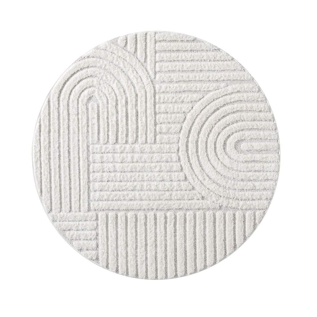 Carpet City FOCUS765 Hochflor-Teppich | Beige