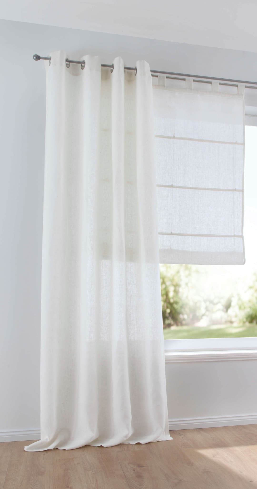 Kutti Vorhang Metis Leinen | Beige