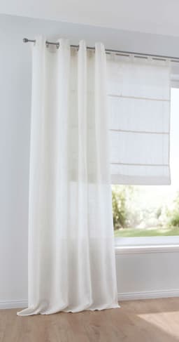 Kutti Vorhang Metis Leinen | Beige