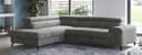 COTTA Ecksofa Aura L-Form | Grau