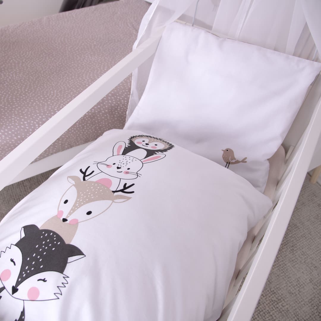 Baby Best Babybettwäsche babybest Woodland Crew | Mehrfarbig