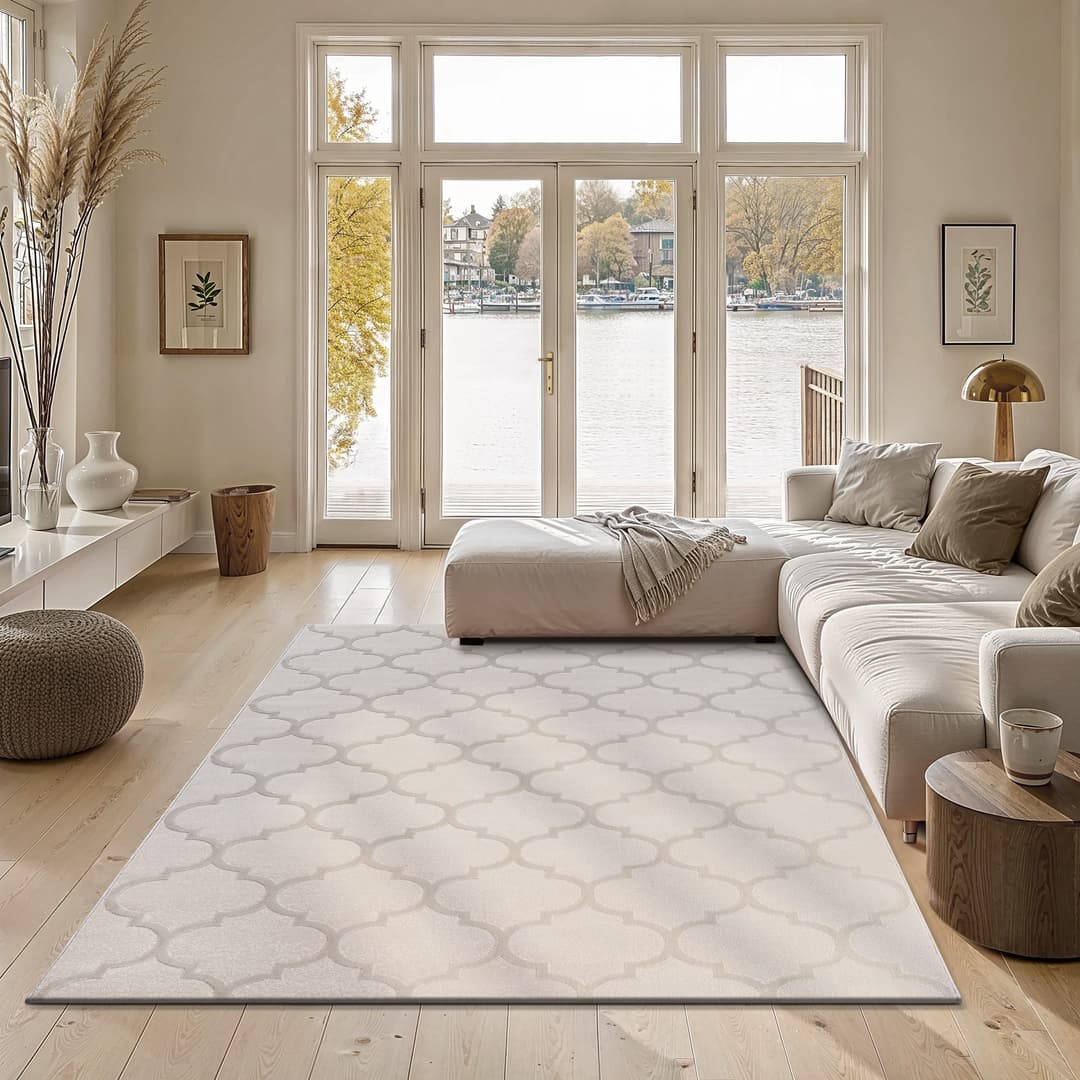 the carpet Teppich Knight | Beige