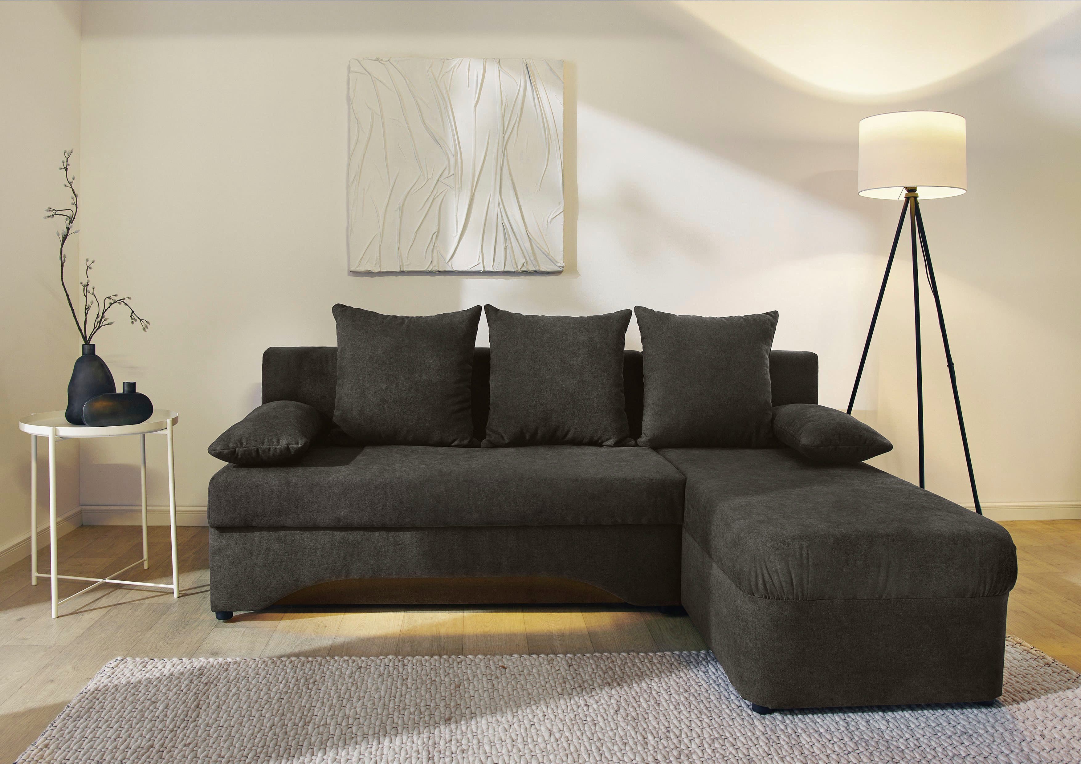 Jockenhöfer Gruppe Ecksofa Starlight L-Form | Grau