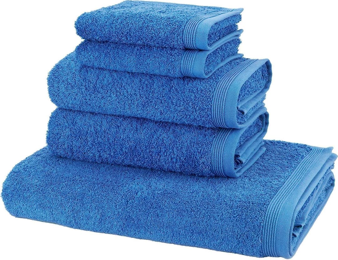 Möve Handtuch Set Basic | Blau