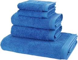 Möve Handtuch Set Basic | Blau
