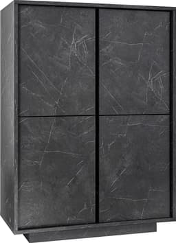 Home affaire Highboard Carrara | Grau