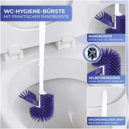 Maximex WC-Garnitur Hygiene-Set | Lila