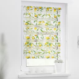 Doppelrollo Duo Rollo Motiv Limone | Gelb