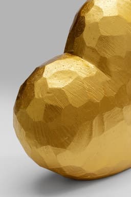 Kare Design Dekoobjekt Heart 14cm | Gold