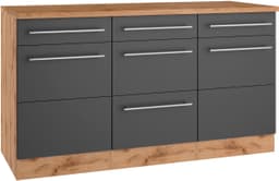 KOCHSTATION Unterschrank KS-Wien | Grau