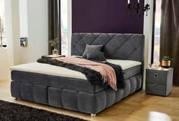 Jockenhöfer Gruppe Boxspringbett Bella | Grau