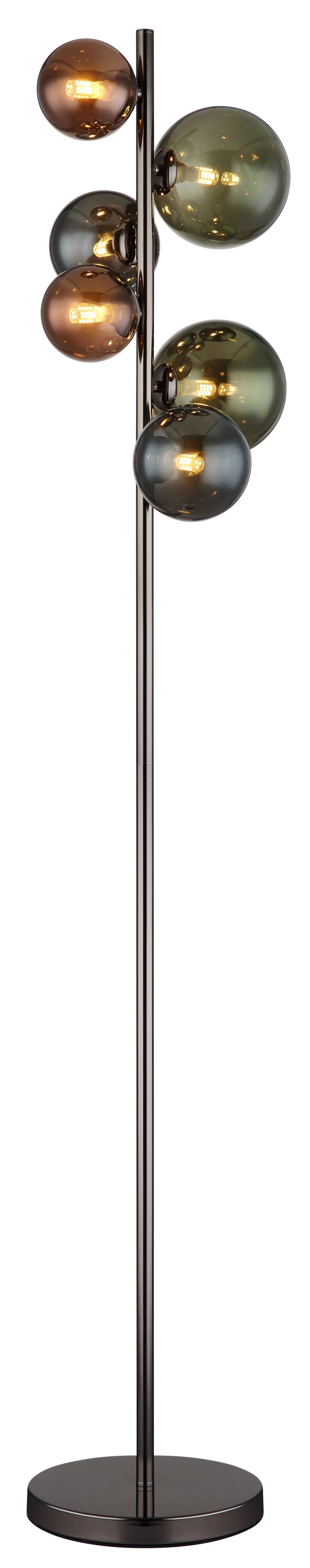 GLOBO LIGHTING LED Stehlampe RIHA | Grau