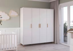 rauch Drehtürenschrank Kleiderschrank Schrank Garderobe SHINJO | Weiß