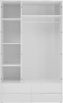 Schlafkontor Drehtürenschrank Spice | Weiß 5