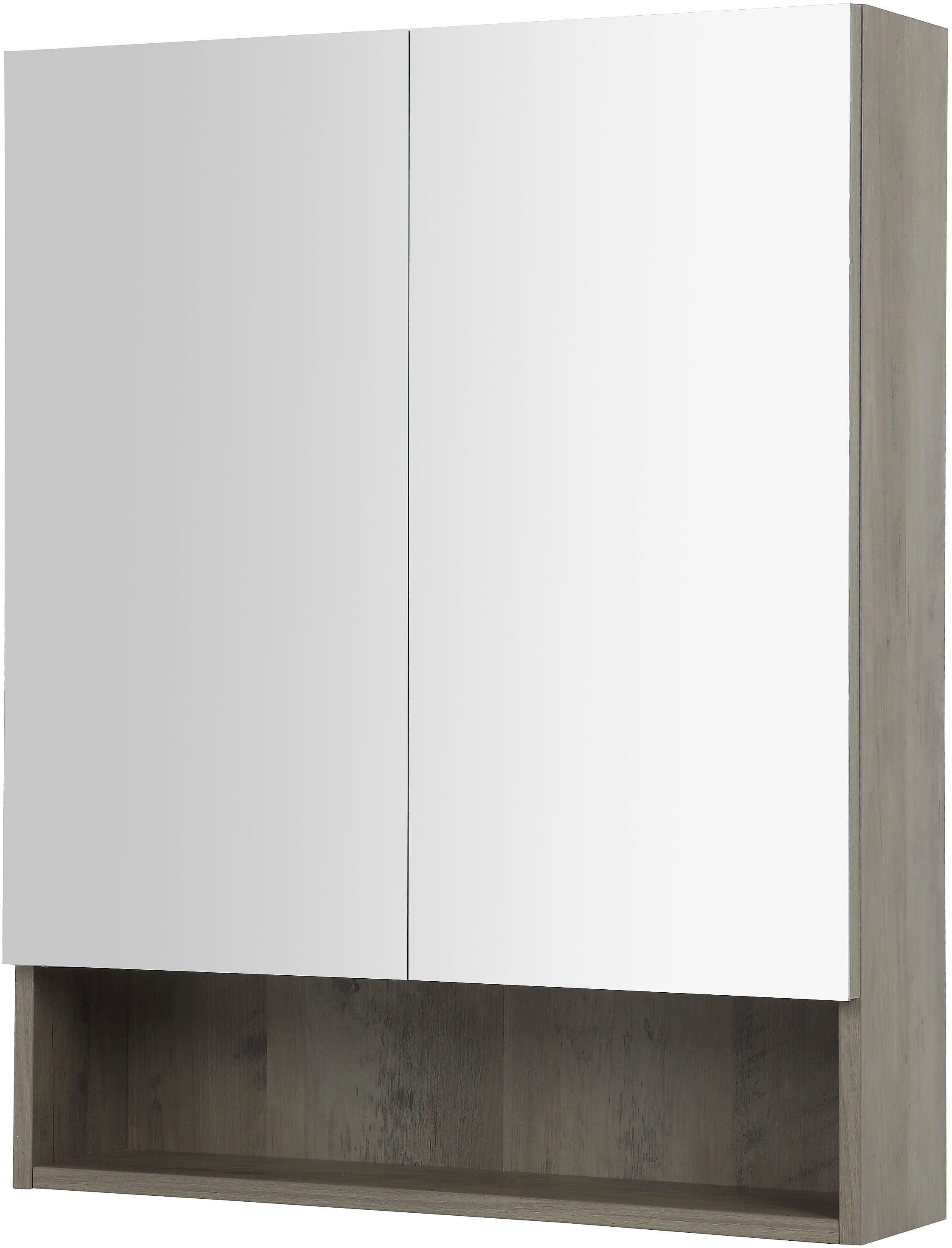 welltime Spiegelschrank Florenz | Grau