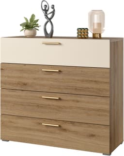 Home affaire Schubkastenkommode Bitry | Holztöne