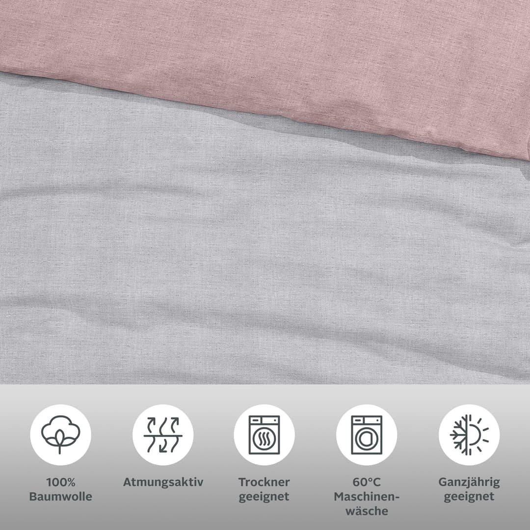 Bruno Banani Wendebettwäsche Merlin | Mehrfarbig