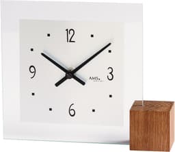 AMS Tischuhr T104 | Holztöne