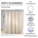 WENKO Duschvorhang Uni Beige | Beige 5